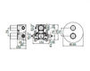 Схема Смеситель термостатический Mamoli DOCCE-TERMO 3249PE000001