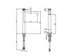Схема Смеситель для раковины Bongio INOX 3 1 6 72532AS00