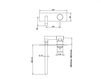 Схема Смеситель настенный Bongio PROJECT 68539CR22PR