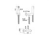 Схема Гигиенический душ Bongio SHATTAF AND HYDROBRUSHED TOILET SET 904204