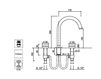 Схема Смеситель для раковины Giulini MyRing MR0112/U