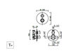 Схема Смеситель термостатический Giulini Futuro 8212-FU