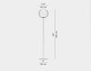 Схема Лампа напольная LITA Luceplan by gruppo Calligaris 2018 1D920T300099+1D920/300002