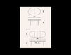 Схема Стол обеденный Decora Italia (LCI Stile) Novecento N0102
