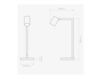 Схема Лампа настольная Ascoli Desk Astro Lighting Interior 1286024