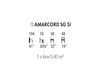 Схема Барный стул Accento 2019 AMARCORD SG SI