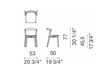 Схема Стул Newood Light Chair Cappellini News 2019 NWL1
