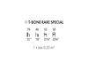 Схема Стул Accento 2019 T-BONE RARE SPECIAL
