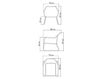 Схема Кресло для террасы MOMA Skyline Design 2020 23561