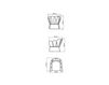 Схема Кресло для террасы TUSCANY Skyline Design 2020 23741