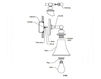 Схема Бра Hudson Valley Lighting Standard 4502-PN Современный / Скандинавский / Модерн