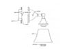 Схема Бра Hudson Valley Lighting Standard 461-PN Современный / Скандинавский / Модерн