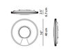 Схема Светильник LIGHTDISC Luceplan by gruppo Calligaris Classico 1D4100550019 Современный / Скандинавский / Модерн