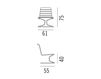 Схема Стул A-Chair L'abbate A-chair 155.05 Современный / Скандинавский / Модерн