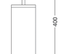 Схема Щетка для туалета Giulini Accessori Bagno Rg0330 Современный / Скандинавский / Модерн