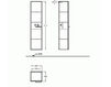Схема Шкаф для ванной комнаты Keramag Citterio 816001 Современный / Скандинавский / Модерн