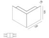 Схема Светильник настенный Luciferos Wall And Floor LT7010/01 Современный / Скандинавский / Модерн