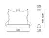 Схема Светильник Tubona Ruggiu Lightingwear Giodi M133.3 Современный / Скандинавский / Модерн