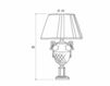 Схема Лампа настольная Laudarte Leone Aliotti ABV 1391 Классический / Исторический / Английский