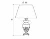 Схема Лампа настольная Laudarte Leone Aliotti ABV 1520 Классический / Исторический / Английский