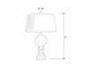 Схема Лампа настольная Laudarte Leone Aliotti ABV 1672 Классический / Исторический / Английский