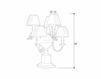 Схема Лампа настольная Laudarte Leone Aliotti ABV 1619 Классический / Исторический / Английский