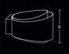 Схема Светильник настенный Holtkötter Leuchten GmbH 2014 8533/1-58 Современный / Скандинавский / Модерн