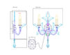 Схема Бра Fine Art Lamps Beveled Arcs 761350 Классический / Исторический / Английский