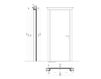 Схема Дверь деревянная  De Chirico New design porte Emozioni 1011DC/QQ/intar Классический / Исторический / Английский