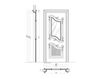 Схема Дверь двухстворчатая Palazzo New design porte Emozioni 1032/QQ/Int Классический / Исторический / Английский