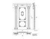 Схема Дверь деревянная Trianon New design porte Emozioni 1012B/QQ/int/2 Классический / Исторический / Английский