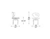 Схема Стул SAMBA IL Loft Chairs & Bar Stools SA21 Лофт / Фьюжн / Винтаж / Ретро