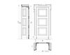Схема Дверь двухстворчатая Carracci New design porte 300 2016/QQ/V Классический / Исторический / Английский