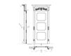 Схема Дверь деревянная Pisano New design porte 300 1045/QQ Классический / Исторический / Английский