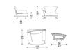 Схема Кресло SUPER ROY IL Loft Armchairs SR09 + SR07 + SR 111 1 Лофт / Фьюжн / Винтаж / Ретро