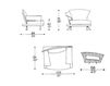 Схема Кресло SUPER ROY IL Loft Armchairs SR09 + SR07 + SR 111 2 Лофт / Фьюжн / Винтаж / Ретро
