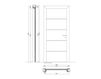 Схема Дверь деревянная Giudetto New design porte 900 1011/QQ/F02 Классический / Исторический / Английский