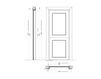 Схема Дверь деревянная Giudetto New design porte Metropolis 1011/QQ/A 13 Классический / Исторический / Английский