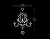 Схема Люстра Dhamar Barovier&Toso Candeliers 5596/09/BB Классический / Исторический / Английский
