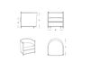 Схема Кресло для террасы SHAULA DFN Srl Samuele Mazza Outdoor 82284 Классический / Исторический / Английский
