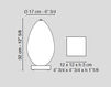 Схема Лампа настольная EGG VGnewtrend Lighting 7511339.98 Восточный / Японский / Китайский