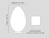 Схема Лампа напольная ARABESQUE EGG VGnewtrend Lighting 7511419.98 Восточный / Японский / Китайский