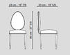 Схема Стул New Vovo VGnewtrend Home Decor 7541700.00 Лофт / Фьюжн / Винтаж / Ретро