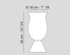 Схема Ваза Poseidone VGnewtrend Home Decor 5001596.95 Современный / Скандинавский / Модерн