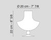 Схема Ваза Giunone VGnewtrend Home Decor 5001598.95 Современный / Скандинавский / Модерн