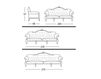 Схема Диван Epoque & Co Srl Houte Style LIVING 3 1/2 SEATER Ампир / Барокко / Французский