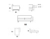 Схема Диван Citterio Meda Sofa STEP 462TER + 474CL 3 Современный / Скандинавский / Модерн