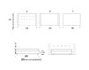 Схема Кровать Citterio Meda Beds DARCH 266LML + 266T SS 1 Современный / Скандинавский / Модерн