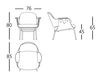Схема Кресло LOW LOUNGER B.D (Barcelona Design) ARMCHAIRS LOW LOUNGER 4 leg base 1 Лофт / Фьюжн / Винтаж / Ретро