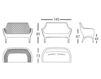 Схема Канапе SHOWTIME B.D (Barcelona Design) ARMCHAIRS SW02LK Лофт / Фьюжн / Винтаж / Ретро